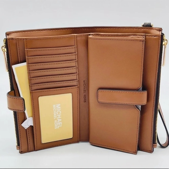 Michael Kors Large Double Zip Wallet Wristlet - Picture 10 of 11